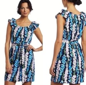 Lilly Pulitzer Maya ruffled mini dress sleeveless xs